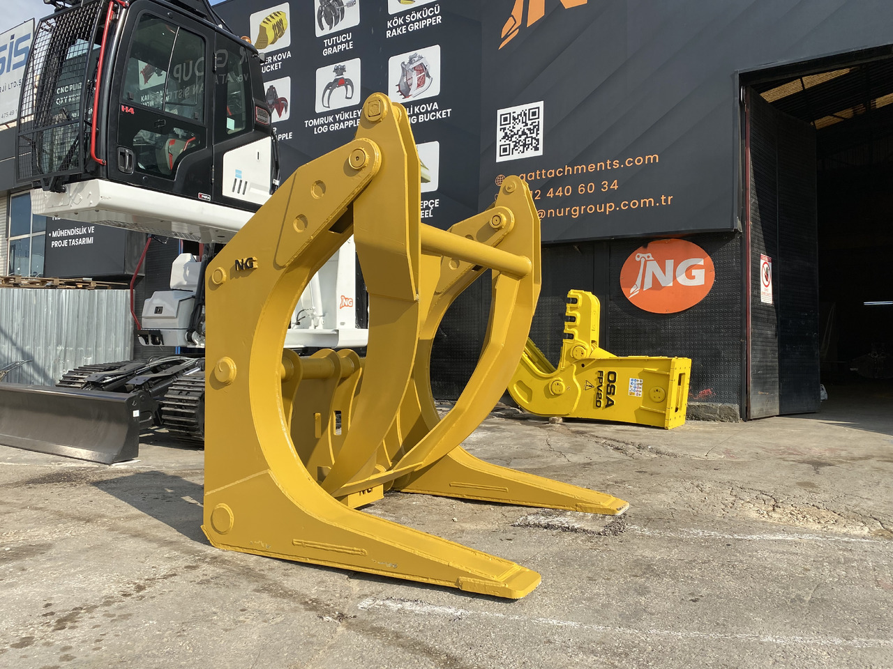 LOG GRAPPLE FOR LOADER - Klämaggregat för Hjullastare: bild 2 LOG GRAPPLE FOR LOADER - Klämaggregat för Hjullastare: bild 2