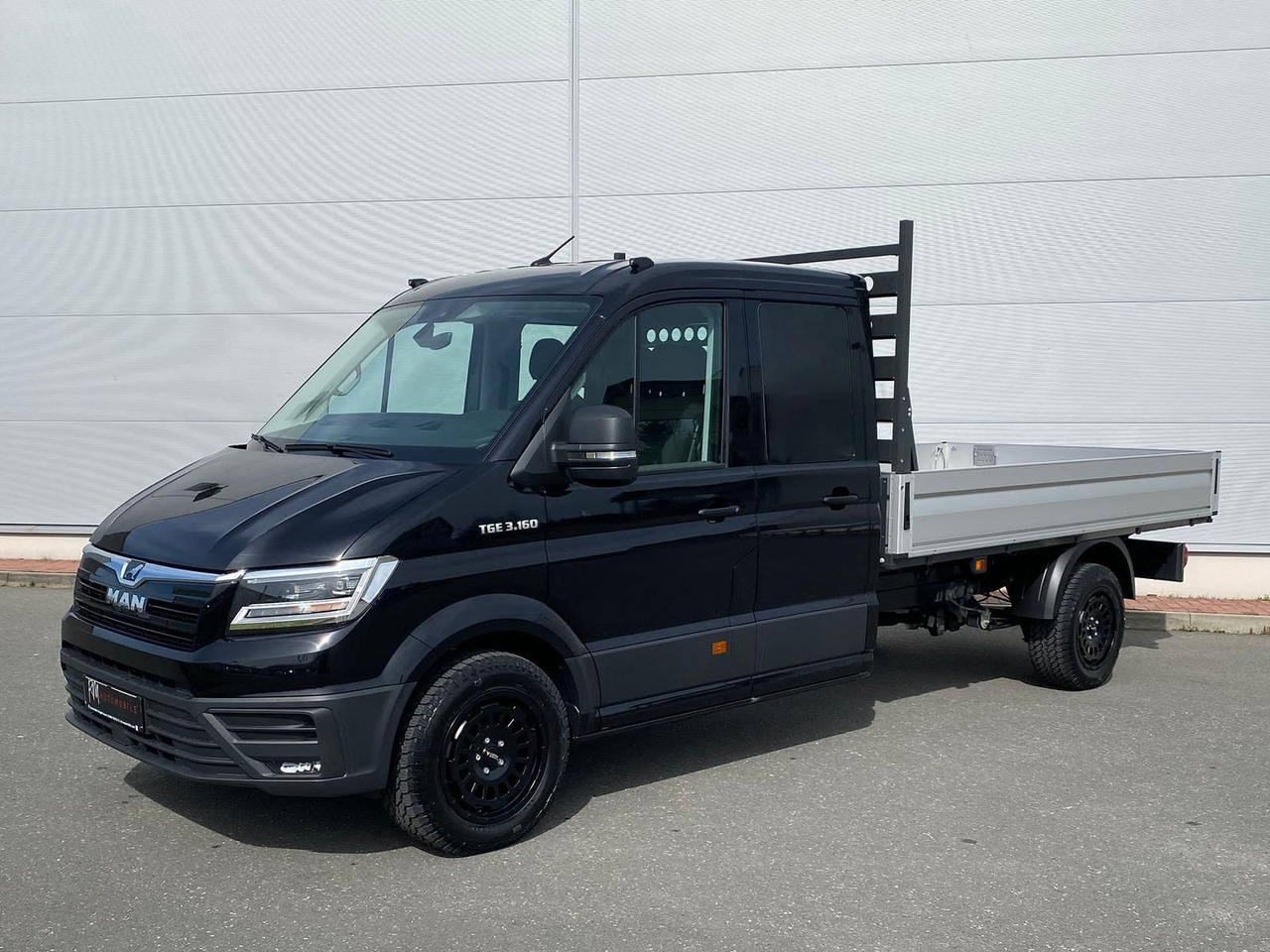 MAN TGE 3.160 Pritsche DOKA LR HECK AHK 3.5t ACC NAV - Transportbil med flak, Dubbelhytt transportbil: bild 1 MAN TGE 3.160 Pritsche DOKA LR HECK AHK 3.5t ACC NAV - Transportbil med flak, Dubbelhytt transportbil: bild 1