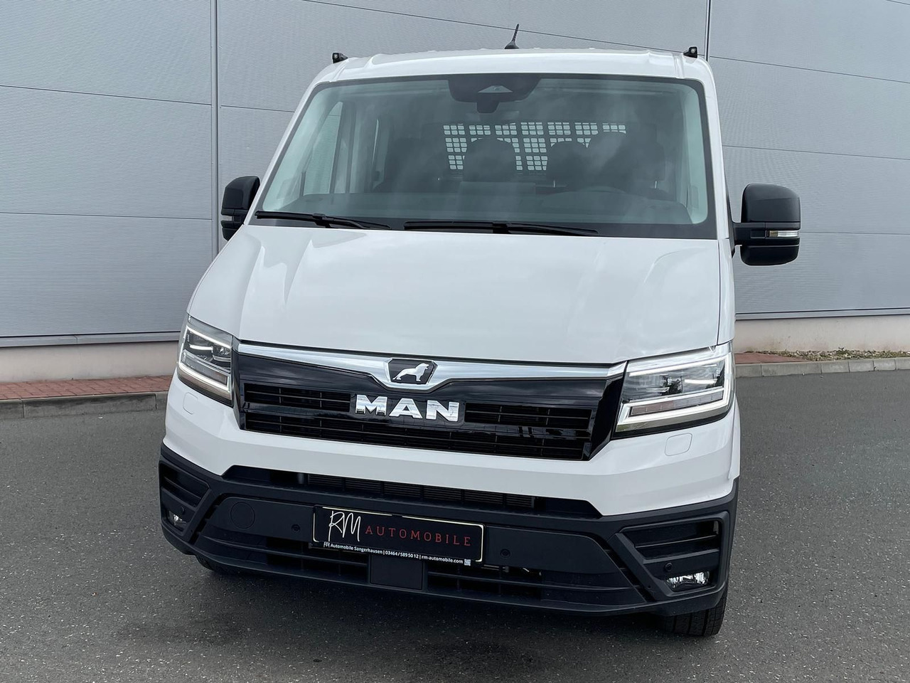 MAN TGE 3.160 Pritsche DOKA MR HECK AHK 3.5t ACC NAV - Transportbil med flak, Dubbelhytt transportbil: bild 4 MAN TGE 3.160 Pritsche DOKA MR HECK AHK 3.5t ACC NAV - Transportbil med flak, Dubbelhytt transportbil: bild 4