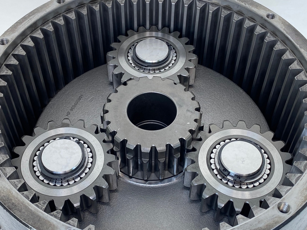 Slutdrev för Bandgrävare Liebherr Fahrantrieb FAT355P076.   ID-Nr.969455101 - ID-Nr.969524001 - ID-Nr.90022900.  LO1916, LOS916, R906, R916, R922, R924.  #2088#: bild 17