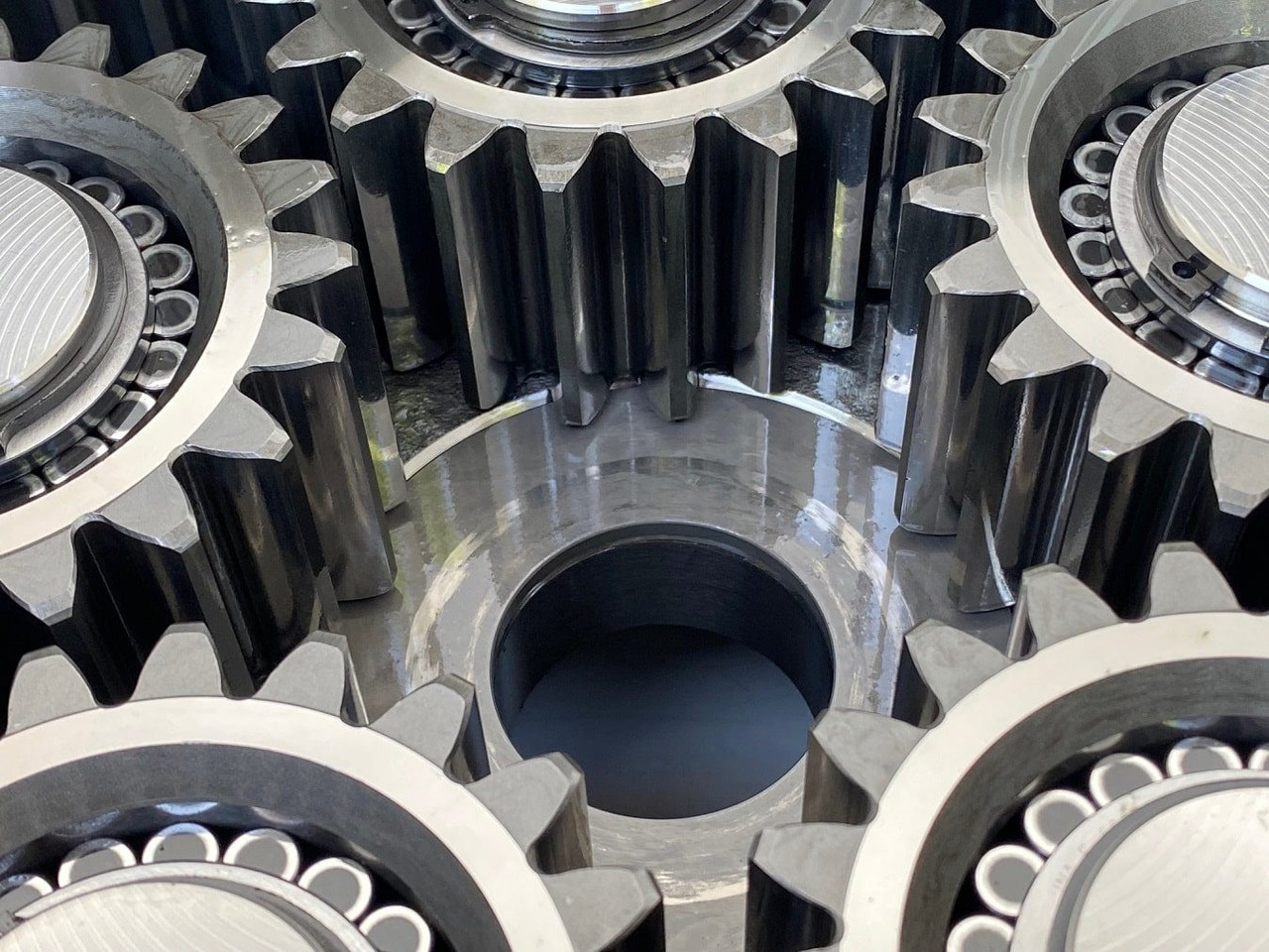 Slutdrev för Bandgrävare Liebherr Fahrantrieb FAT355P076.   ID-Nr.969455101 - ID-Nr.969524001 - ID-Nr.90022900.  LO1916, LOS916, R906, R916, R922, R924.  #2088#: bild 10