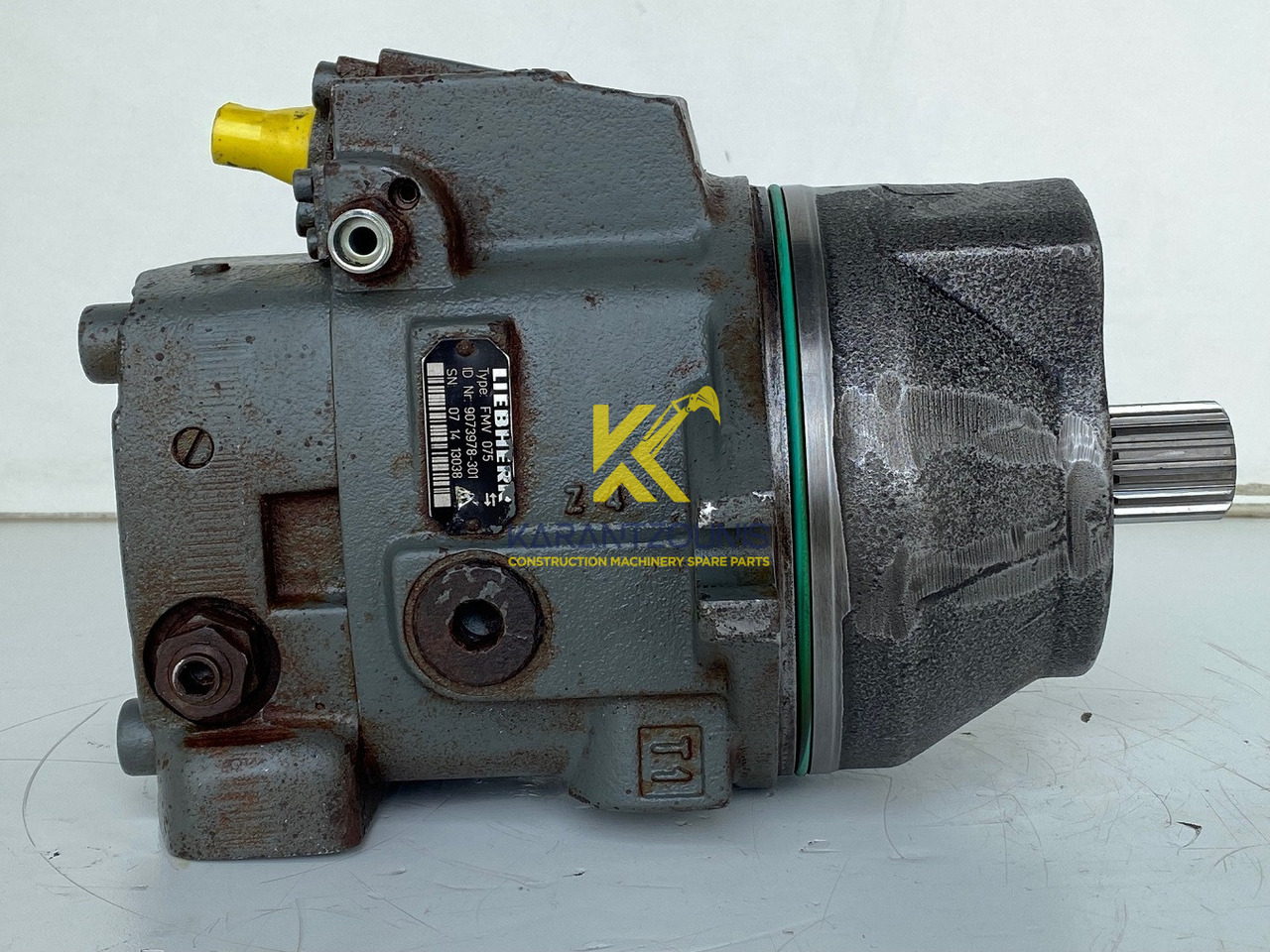 Liebherr Hydraulikeinbaumotor FMV075, ID-Nr.9073978. LOS914, LOS924, R902, R904, R912, R914, R922, R924, R924 COMP, R924 COMPA. #13038# - Hydraulmotor för Bandgrävare: bild 3 Liebherr Hydraulikeinbaumotor FMV075, ID-Nr.9073978. LOS914, LOS924, R902, R904, R912, R914, R922, R924, R924 COMP, R924 COMPA. #13038# - Hydraulmotor för Bandgrävare: bild 3
