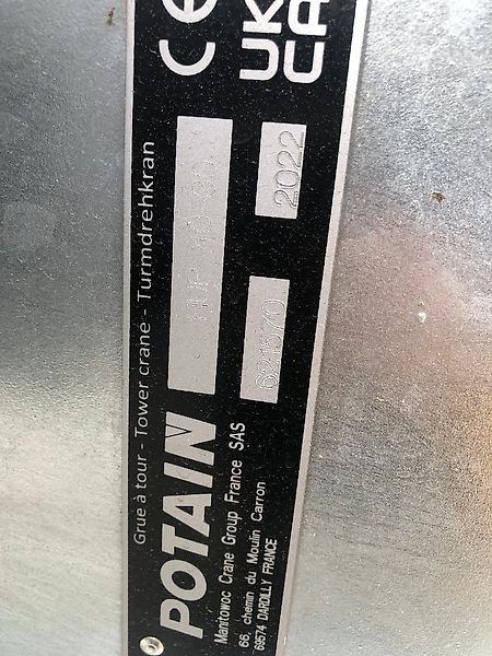 Potain HUP 40-30 - Självresande tornkran: bild 3 Potain HUP 40-30 - Självresande tornkran: bild 3