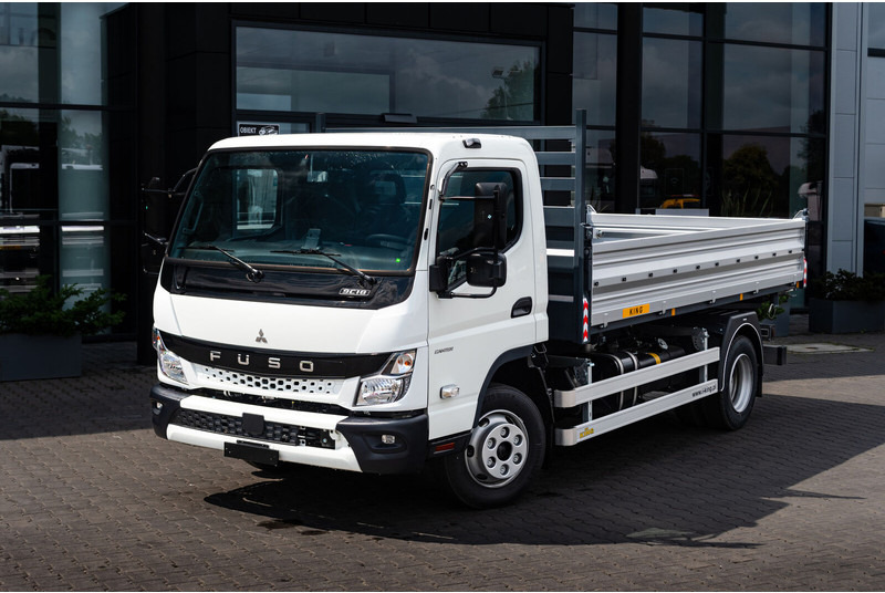 Mitsubishi Fuso 9C18 + KING 3-WAY TIPPER - Tippbil lastbil: bild 1 Mitsubishi Fuso 9C18 + KING 3-WAY TIPPER - Tippbil lastbil: bild 1