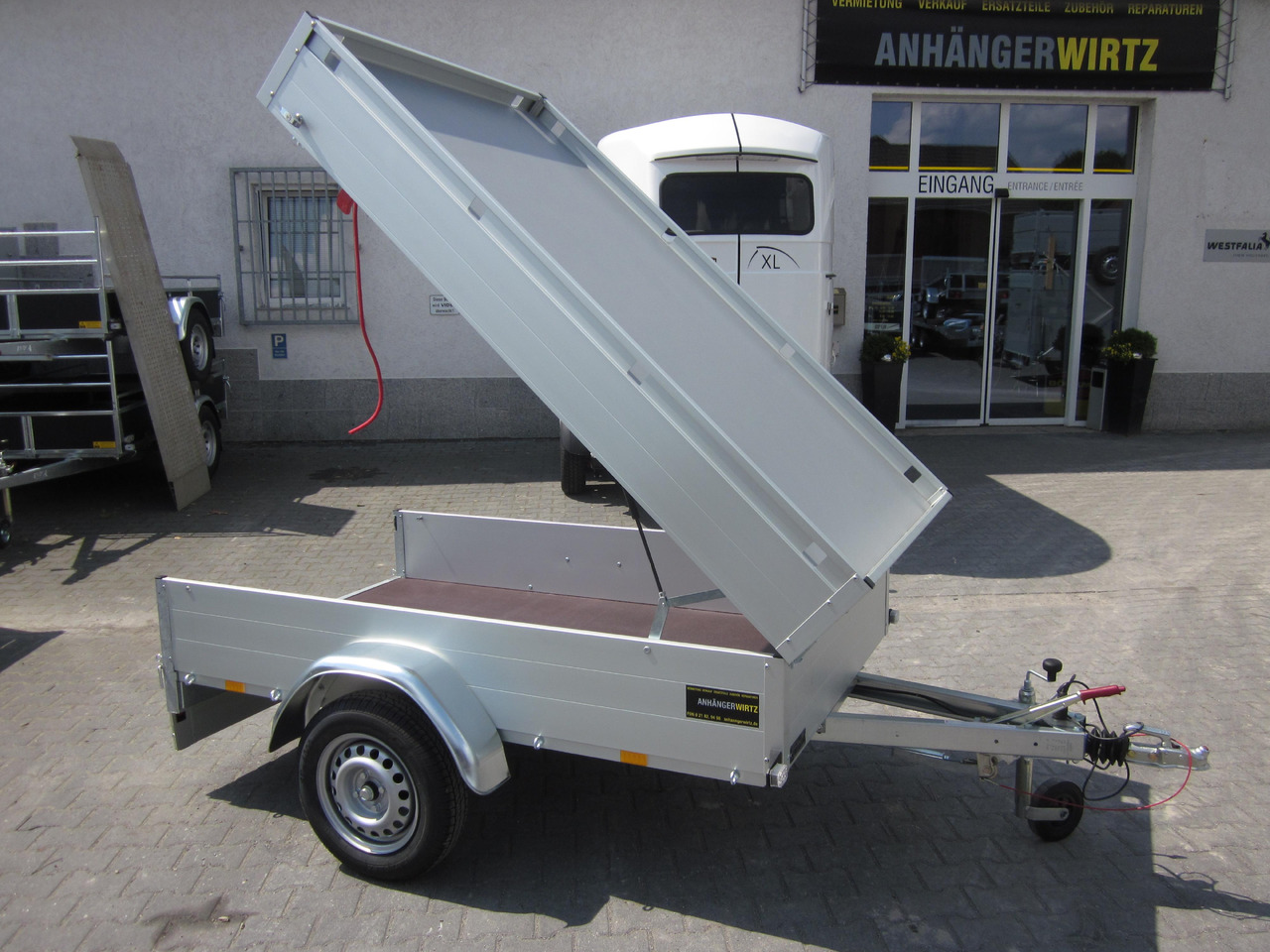 ALUBOXX Deckelanhänger GTB 1200 HT 251x126x48cm (S) 1160kg - Bilsläp: bild 1 ALUBOXX Deckelanhänger GTB 1200 HT 251x126x48cm (S) 1160kg - Bilsläp: bild 1