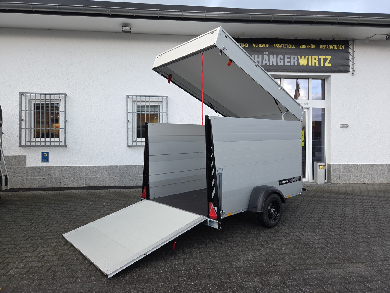 ALUBOXX Deckelanhänger GTB 1350 VT3 Ultra Low 251x151cm 1350kg - MC-släp: bild 1 ALUBOXX Deckelanhänger GTB 1350 VT3 Ultra Low 251x151cm 1350kg - MC-släp: bild 1