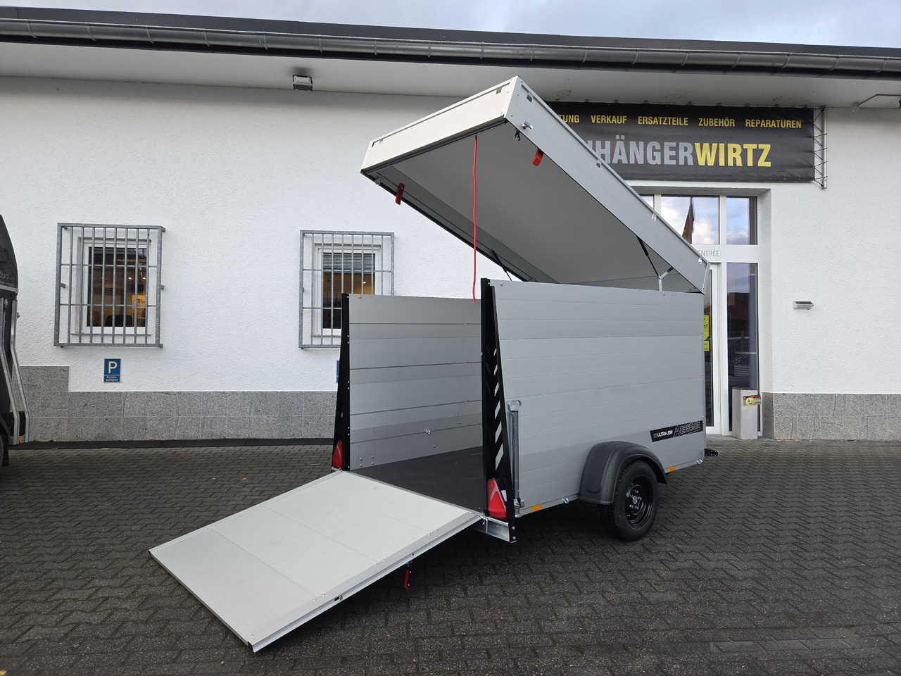 ALUBOXX Deckelanhänger GTB 1350 VT3 Ultra Low 251x151cm 1350kg - MC-släp: bild 2 ALUBOXX Deckelanhänger GTB 1350 VT3 Ultra Low 251x151cm 1350kg - MC-släp: bild 2