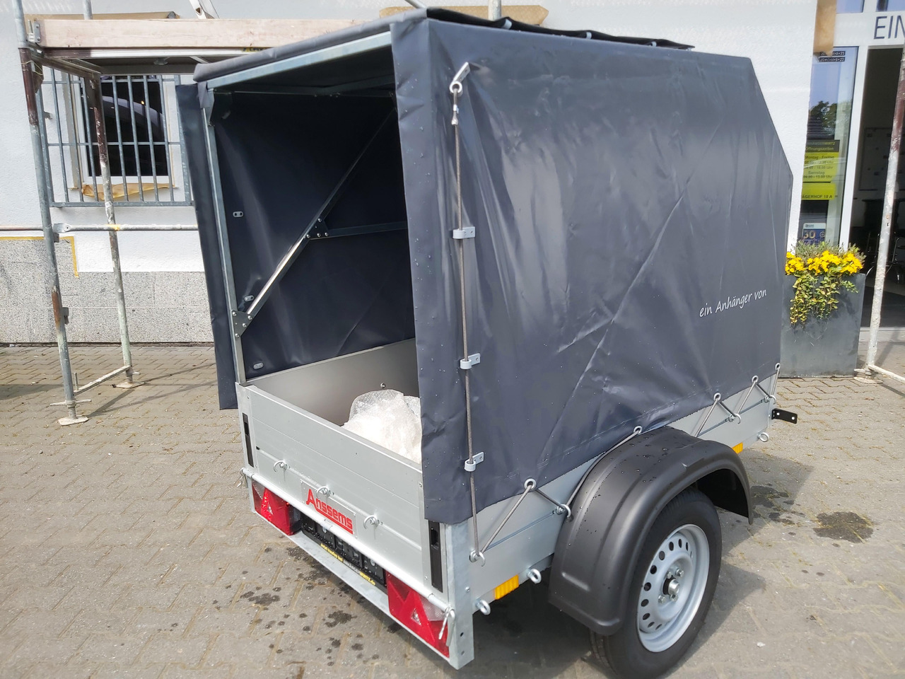 Aluliner Planen Anhänger GT 500 151x101x120 +Hochplane aero grau (XXS) 500kg 2021 - Bilsläp: bild 4 Aluliner Planen Anhänger GT 500 151x101x120 +Hochplane aero grau (XXS) 500kg 2021 - Bilsläp: bild 4