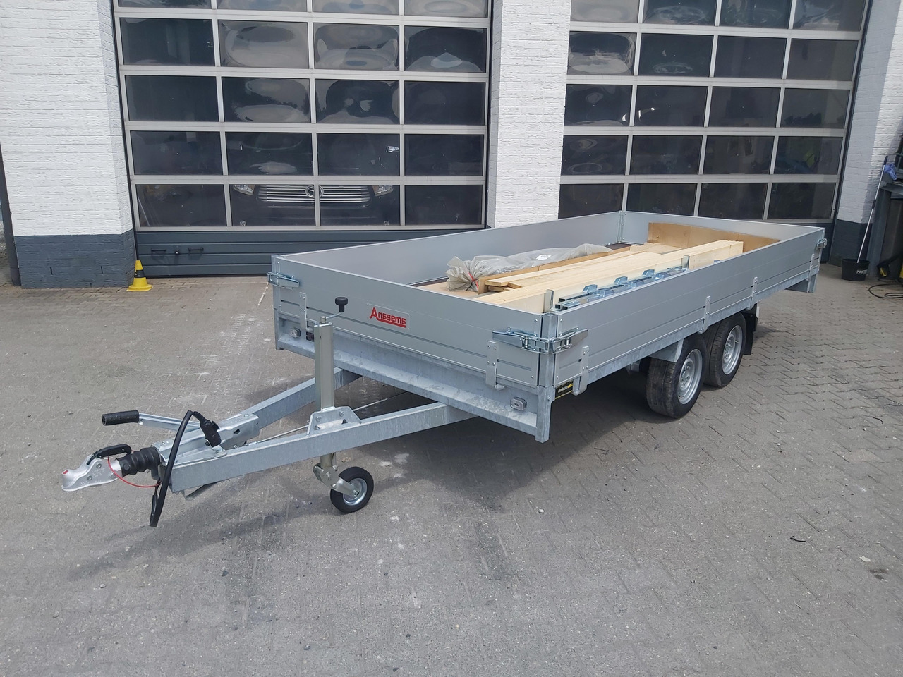 Kapellsläp Anssems Hochlader PSX - S 3000 405x178x30cm 180cm Hochplane grau (XL) 3000kg Aktion: bild 10 Kapellsläp Anssems Hochlader PSX - S 3000 405x178x30cm 180cm Hochplane grau (XL) 3000kg Aktion: bild 10