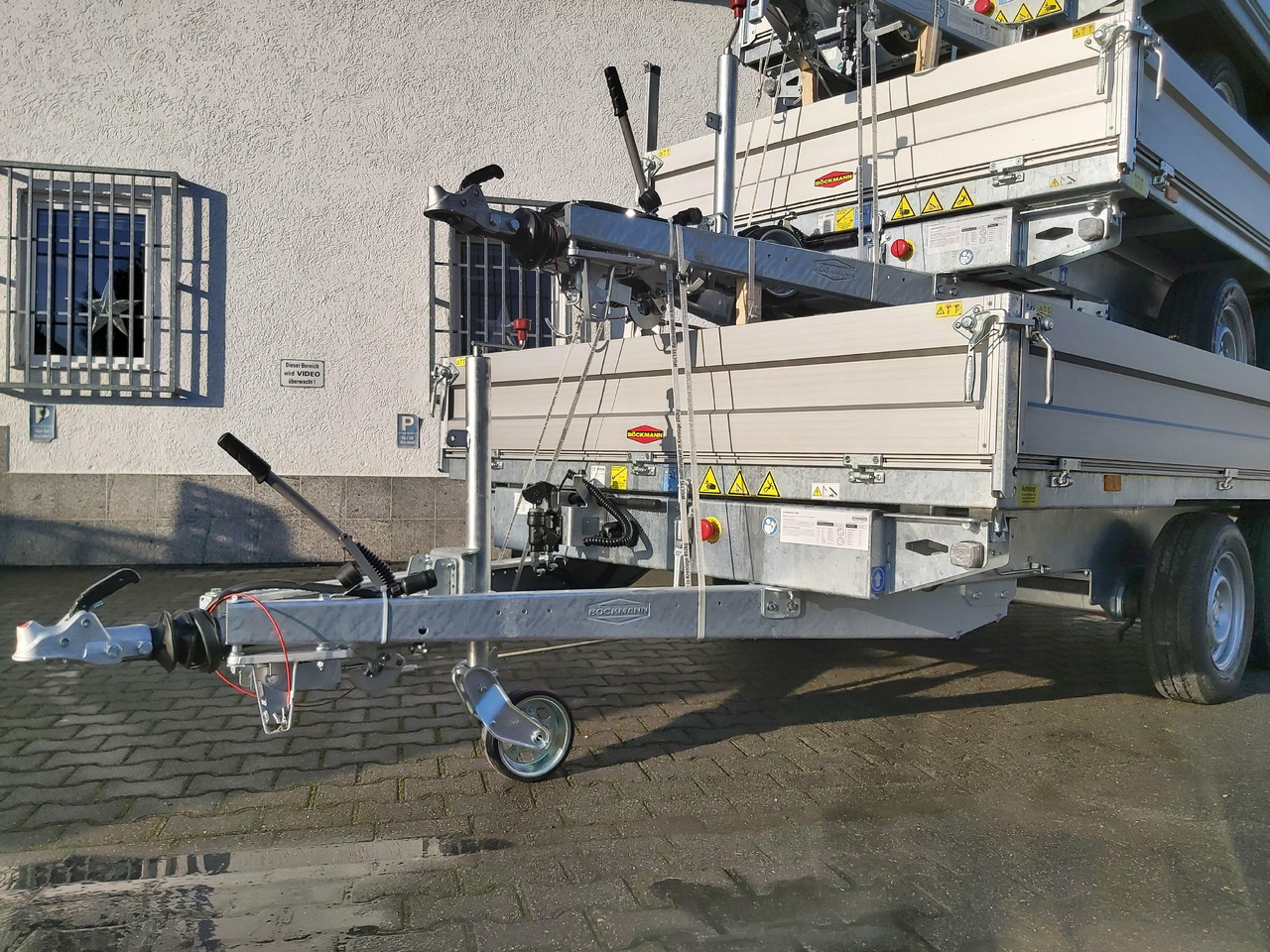 Böckmann Kipper DK AL 4121/35 Profi Elektrisch + NHP (XL) 3500kg Modell 2022 - Tippsläp: bild 2 Böckmann Kipper DK AL 4121/35 Profi Elektrisch + NHP (XL) 3500kg Modell 2022 - Tippsläp: bild 2