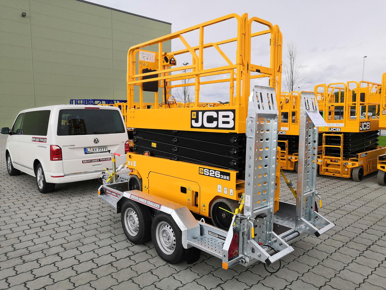 Brian James Digger Plant 543-2813-27 280x130cm Schaufelablage Rampen Reserverad 2700kg Aktion - Maskinsläp: bild 4 Brian James Digger Plant 543-2813-27 280x130cm Schaufelablage Rampen Reserverad 2700kg Aktion - Maskinsläp: bild 4