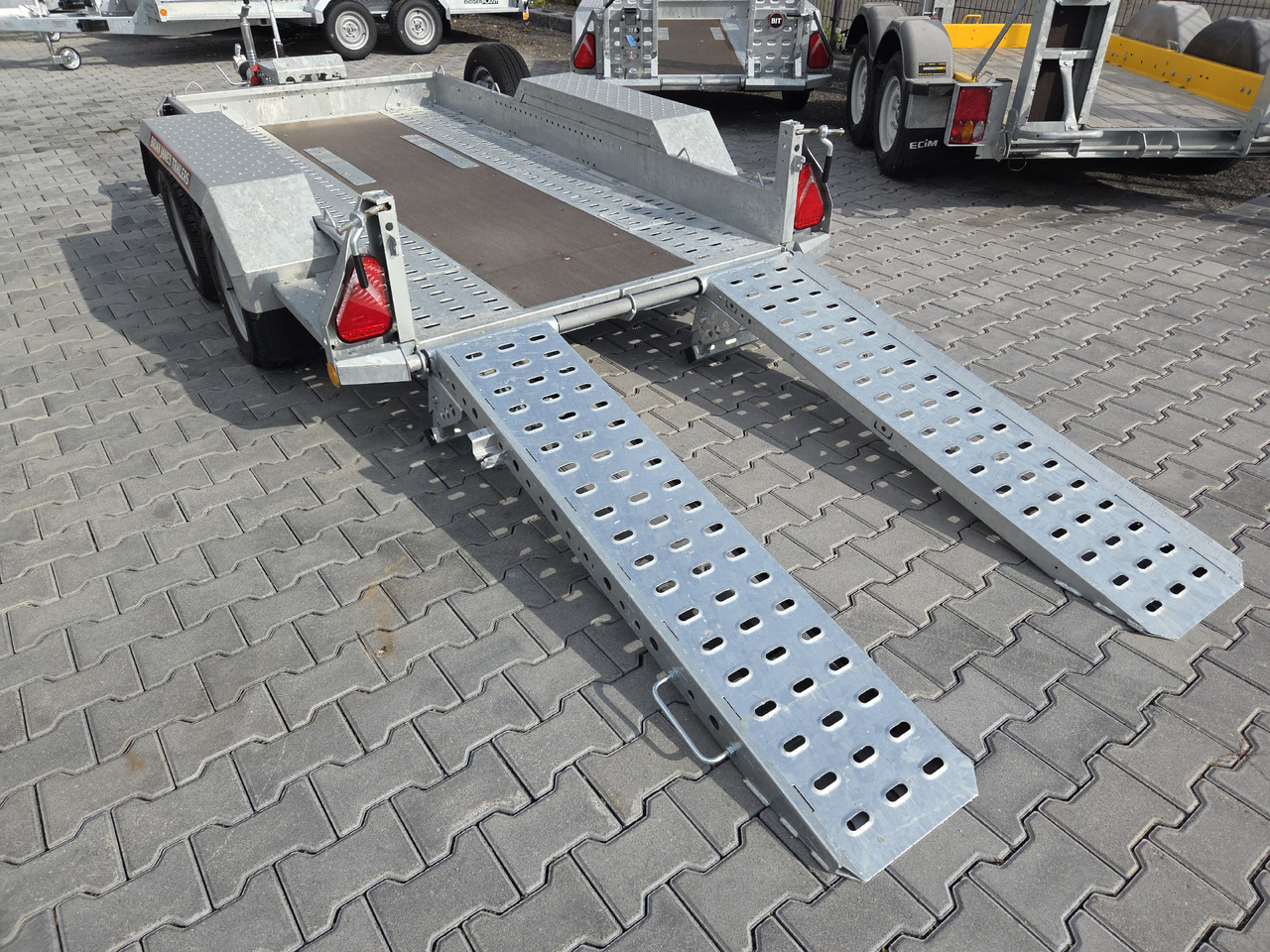 Brian James Digger Plant 543-2813-35 280x130cm Auffahrrampen klappbar Reserverad 3500kg - Maskinsläp: bild 5 Brian James Digger Plant 543-2813-35 280x130cm Auffahrrampen klappbar Reserverad 3500kg - Maskinsläp: bild 5