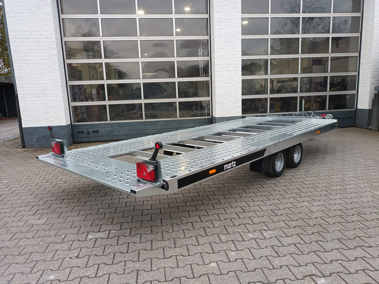 Martz Cartrailer GT KIPP 480/2 3T 480x205cm Profi Lohr Stahl Winde 10" 3000kg 100km/H - Biltransportsläp: bild 2 Martz Cartrailer GT KIPP 480/2 3T 480x205cm Profi Lohr Stahl Winde 10" 3000kg 100km/H - Biltransportsläp: bild 2