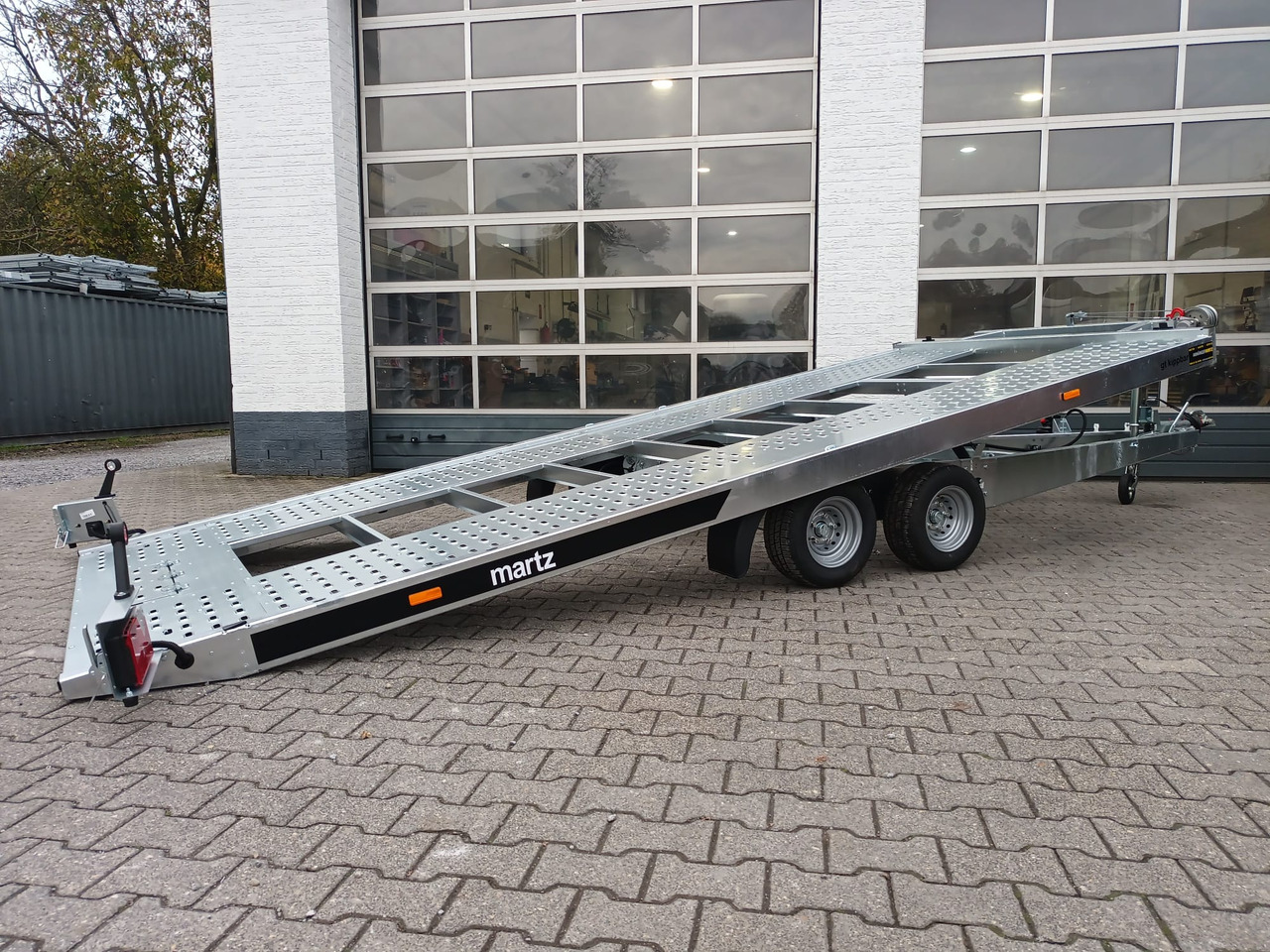 Martz Cartrailer GT KIPP 480/2 3T 480x205cm Profi Lohr Stahl Winde 10" 3000kg 100km/H - Biltransportsläp: bild 1 Martz Cartrailer GT KIPP 480/2 3T 480x205cm Profi Lohr Stahl Winde 10" 3000kg 100km/H - Biltransportsläp: bild 1