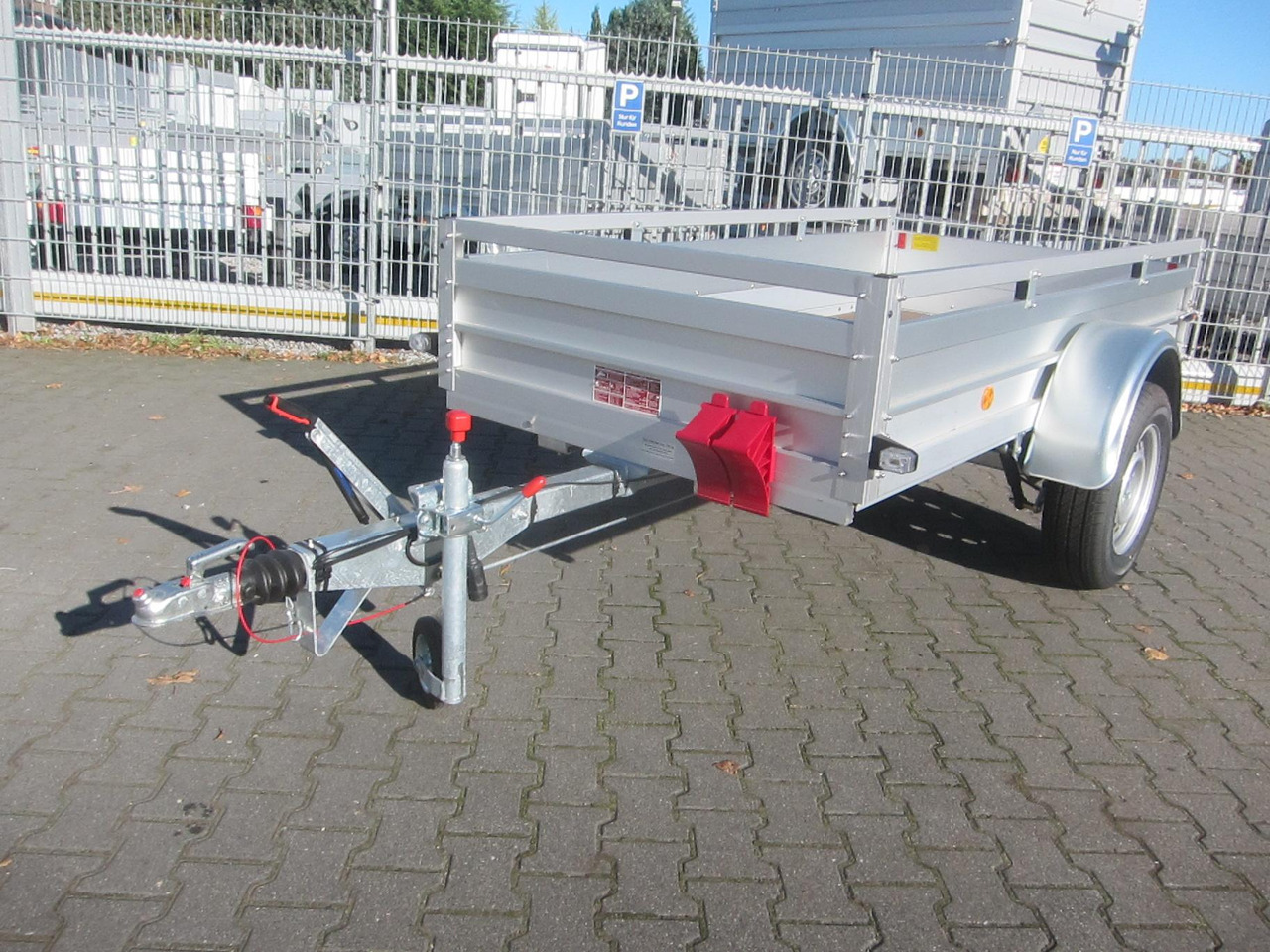 PKW Anhänger Koch Aluline 4.13 250x125x44cm (S) 1300kg 100 km/H Online Aktion Modell 2024 - Bilsläp: bild 2 PKW Anhänger Koch Aluline 4.13 250x125x44cm (S) 1300kg 100 km/H Online Aktion Modell 2024 - Bilsläp: bild 2