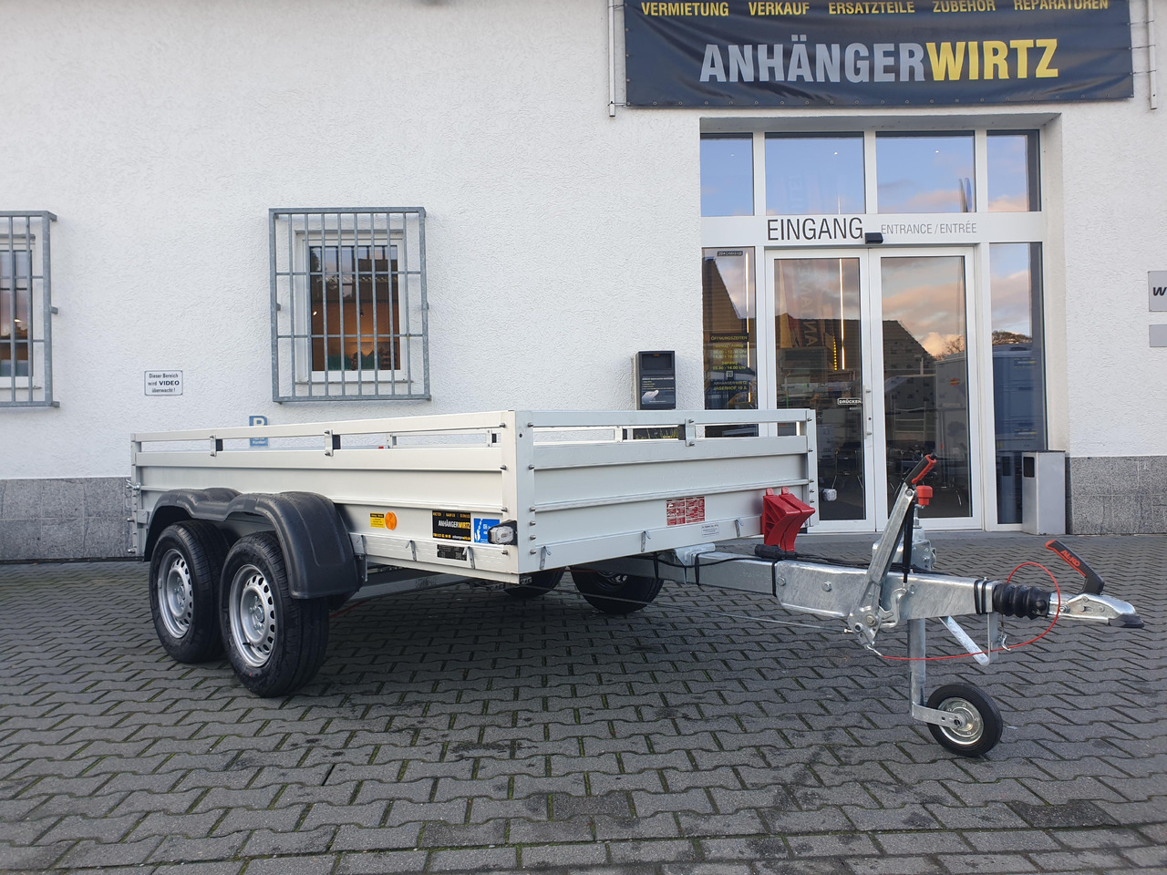 PKW Anhänger Koch Aluline+ 7.20 150.300.20 Hobbyline 300x150x44cm Aluboden (M) 2000kg - Bilsläp: bild 3 PKW Anhänger Koch Aluline+ 7.20 150.300.20 Hobbyline 300x150x44cm Aluboden (M) 2000kg - Bilsläp: bild 3