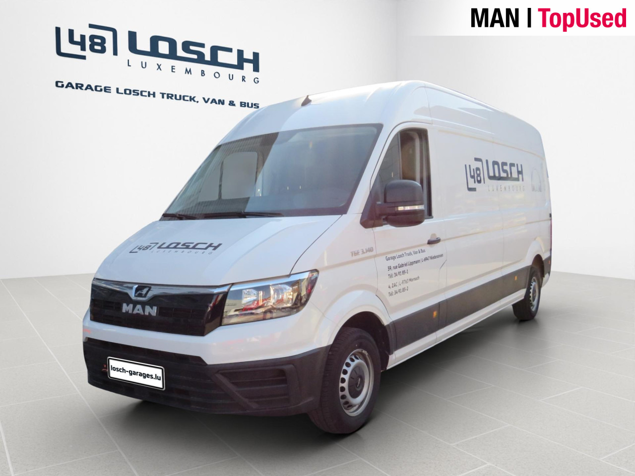 MAN TGE 3.140 4X2F L4H3 SB Kasten Klima ZV - Skåpbil: bild 1 MAN TGE 3.140 4X2F L4H3 SB Kasten Klima ZV - Skåpbil: bild 1