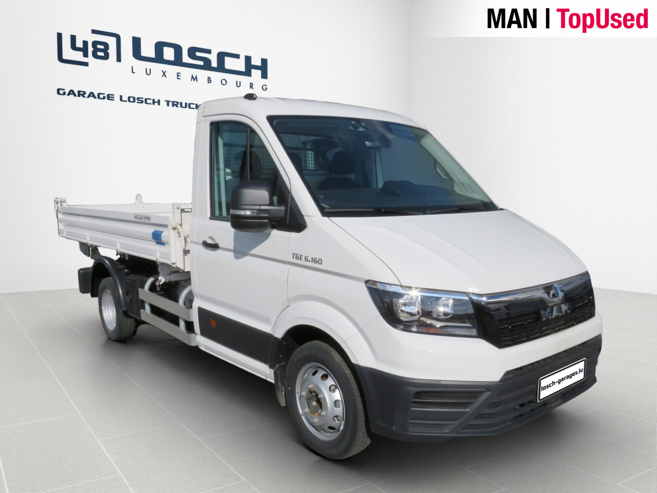 MAN TGE 6.160 4X2 L3 SB EK Meiller-DSK RWD Klima AHK - Transportbil med tippflak: bild 3 MAN TGE 6.160 4X2 L3 SB EK Meiller-DSK RWD Klima AHK - Transportbil med tippflak: bild 3