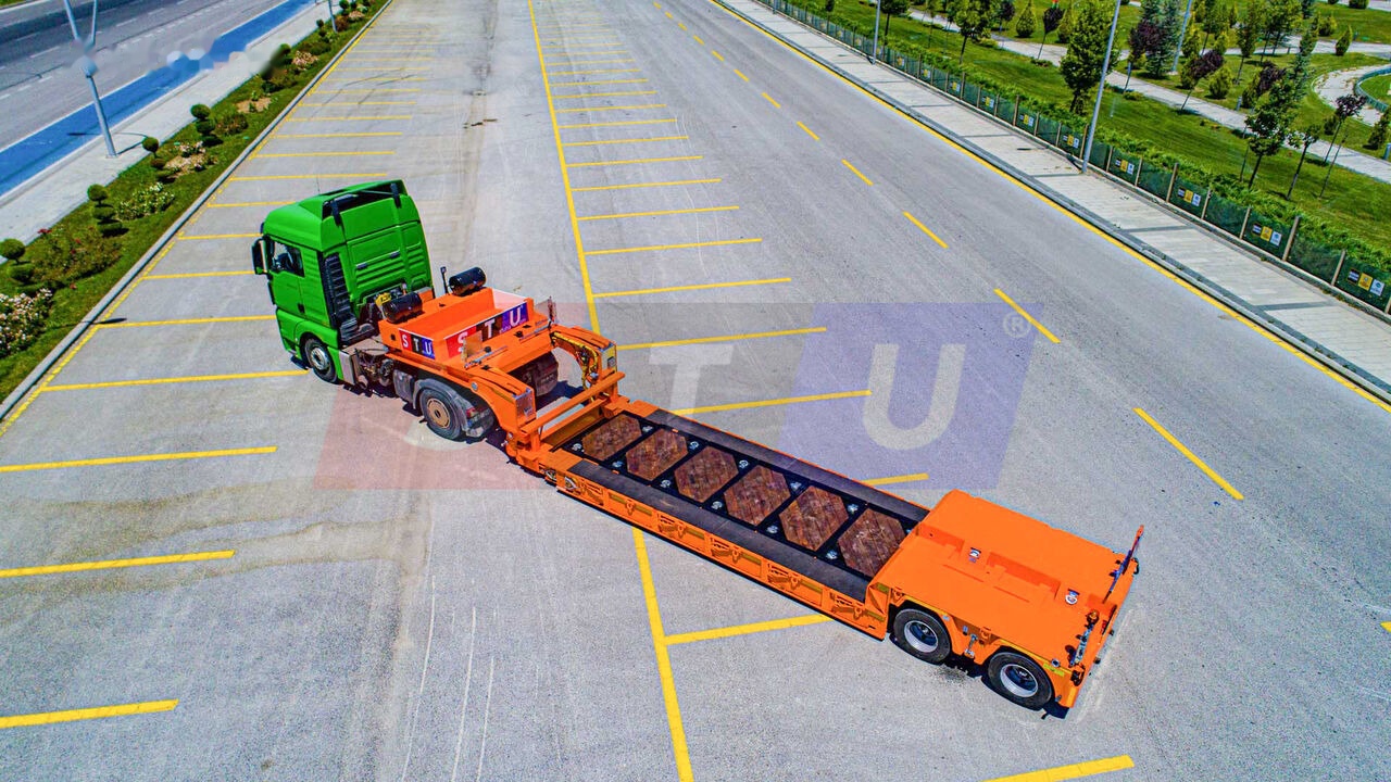 STU 2 Axle Extendable Low Loader - Låg lastare semitrailer: bild 1 STU 2 Axle Extendable Low Loader - Låg lastare semitrailer: bild 1