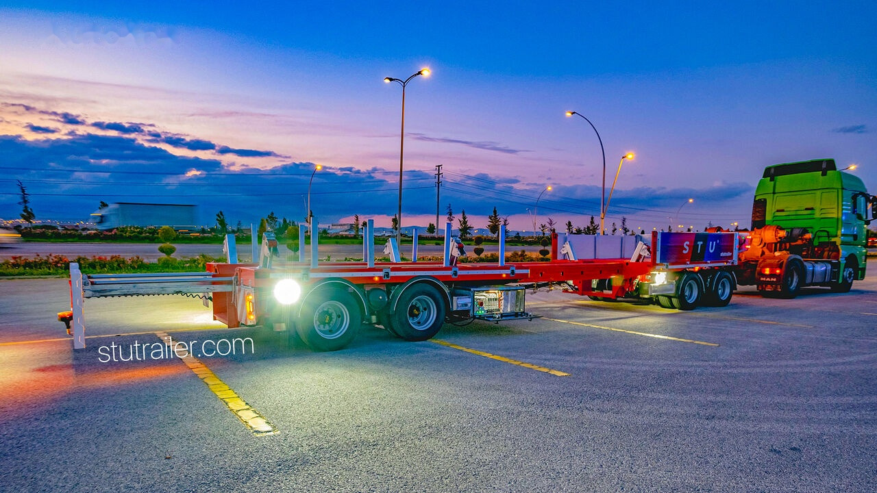 STU 3 Axle Boat Trailer / 4 Axle Yacht Carrier Trailer - Båttrailer: bild 3 STU 3 Axle Boat Trailer / 4 Axle Yacht Carrier Trailer - Båttrailer: bild 3