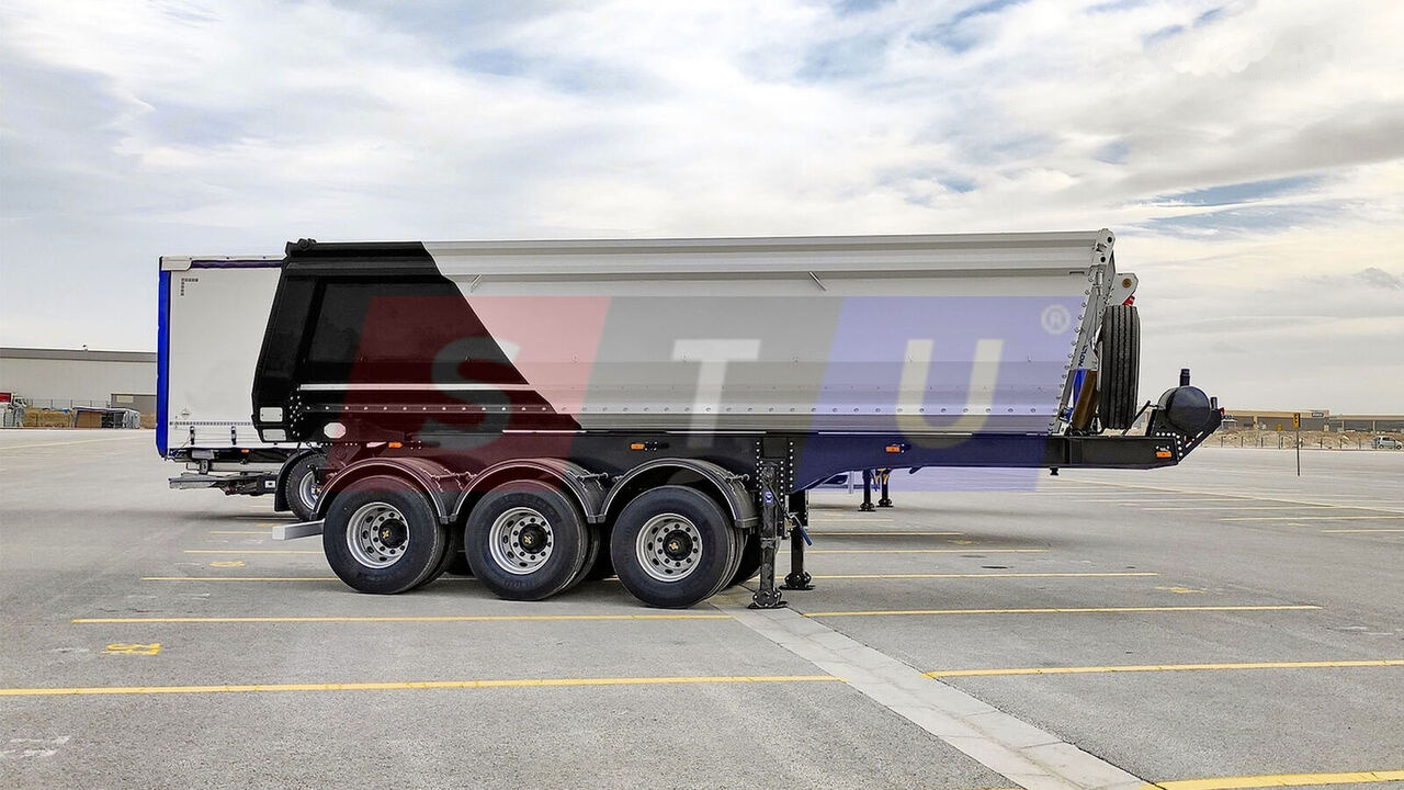 STU 3 Axle Tipper Trailer / Pool Type - Tippbil semitrailer: bild 4 STU 3 Axle Tipper Trailer / Pool Type - Tippbil semitrailer: bild 4