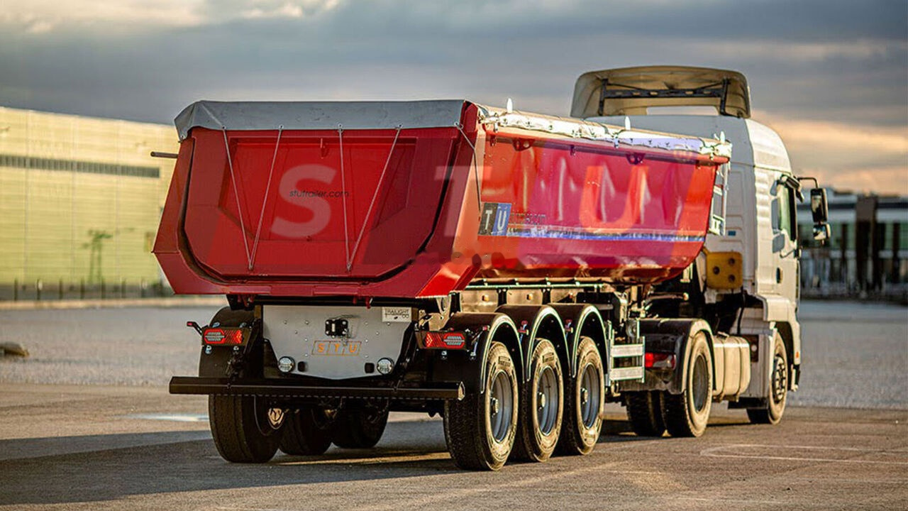 STU 3 Axle Tipper Trailer / Pool Type - Tippbil semitrailer: bild 1 STU 3 Axle Tipper Trailer / Pool Type - Tippbil semitrailer: bild 1