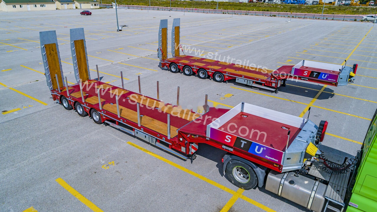 STU 3 Axles Lowbed Trailer - Låg lastare semitrailer: bild 2 STU 3 Axles Lowbed Trailer - Låg lastare semitrailer: bild 2