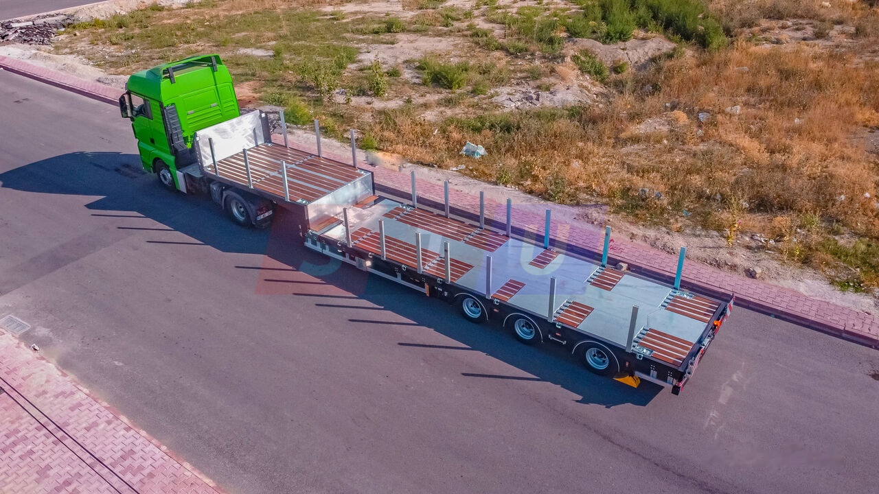 STU 3 Axles Lowbed Trailer - Låg lastare semitrailer: bild 3 STU 3 Axles Lowbed Trailer - Låg lastare semitrailer: bild 3