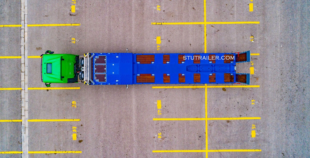 STU 5 Axle Hydraulic Steering Lowbed - Låg lastare semitrailer: bild 3 STU 5 Axle Hydraulic Steering Lowbed - Låg lastare semitrailer: bild 3