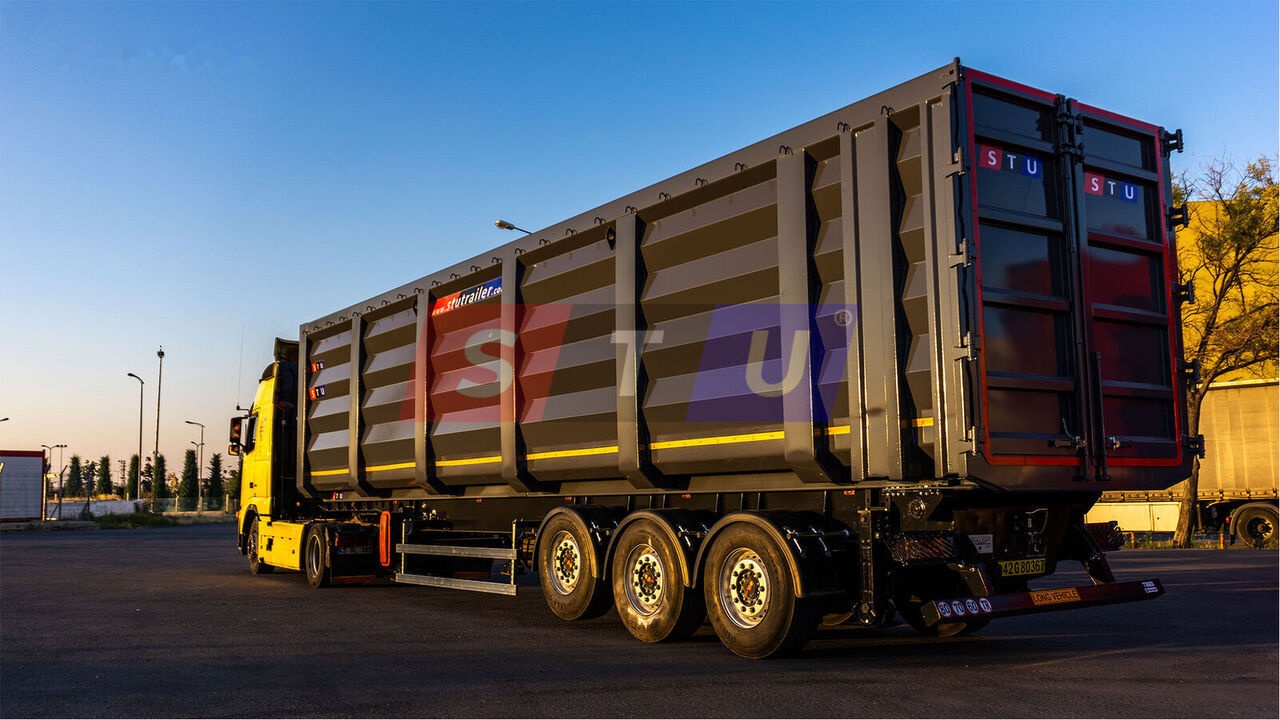 STU 71m3 Tipper Trailer For Scrap Metal - Tippbil semitrailer: bild 2 STU 71m3 Tipper Trailer For Scrap Metal - Tippbil semitrailer: bild 2