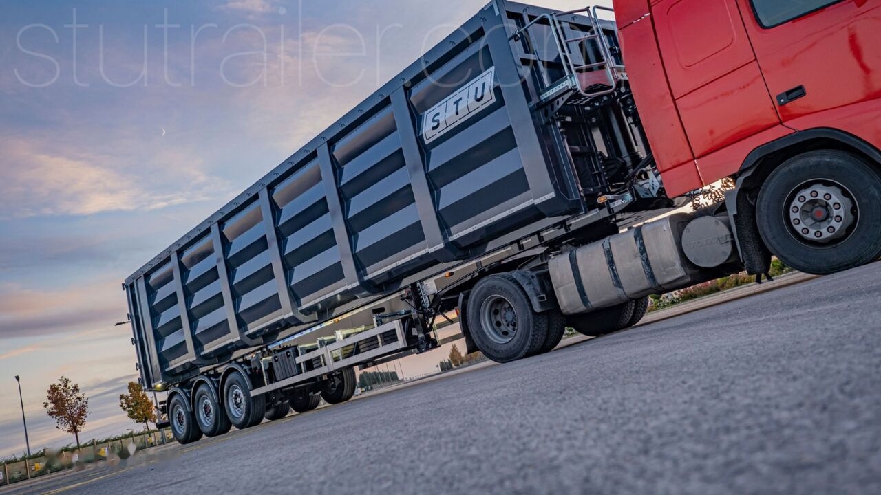 STU 71m3 Tipper Trailer For Scrap Metal - Tippbil semitrailer: bild 1 STU 71m3 Tipper Trailer For Scrap Metal - Tippbil semitrailer: bild 1