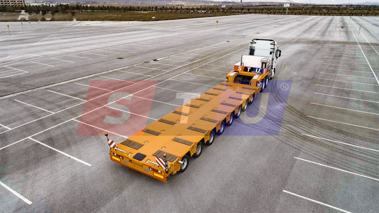 STU 8 AXLE LOWBED- HYDRAULIC STEERING AXLES / 8 ESSİEUX SURBAISSES-E - Låg lastare semitrailer: bild 2 STU 8 AXLE LOWBED- HYDRAULIC STEERING AXLES / 8 ESSİEUX SURBAISSES-E - Låg lastare semitrailer: bild 2