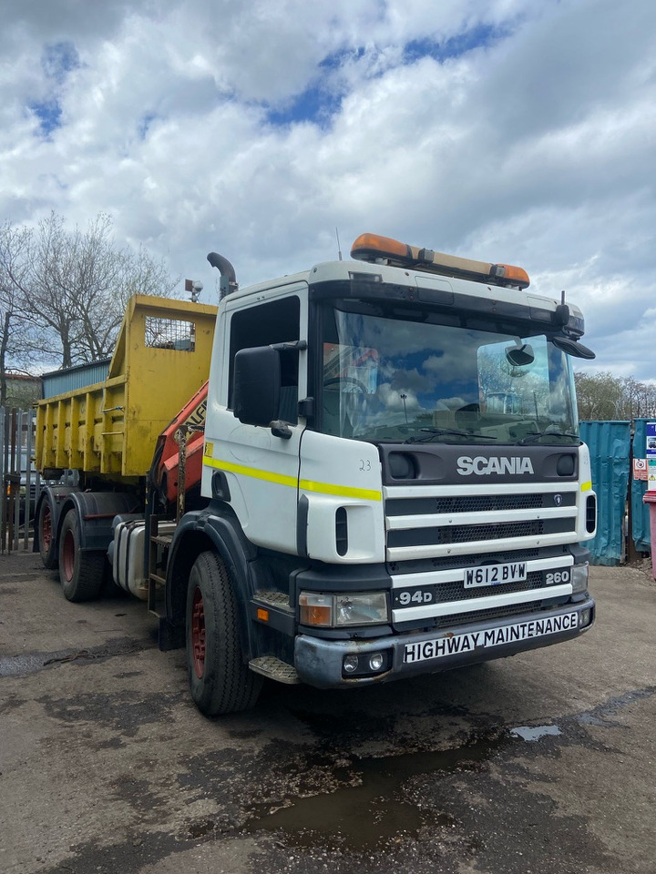 Scania 94D 260 6x2 Rigid - Tippbil lastbil: bild 1 Scania 94D 260 6x2 Rigid - Tippbil lastbil: bild 1
