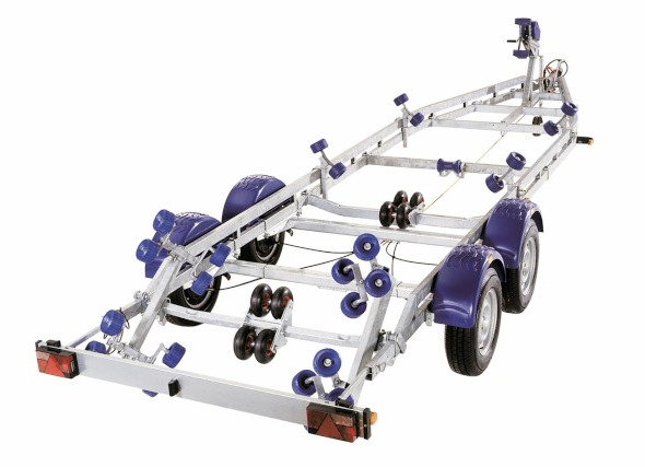 Brenderup Brenderup Premium Bootsanhänger 263000TB SRX mit Superrollen, 3,0 to. 7,8m/ 26 Fuß - Båttrailer: bild 1 Brenderup Brenderup Premium Bootsanhänger 263000TB SRX mit Superrollen, 3,0 to. 7,8m/ 26 Fuß - Båttrailer: bild 1