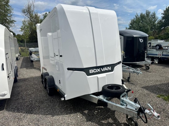 Brian James Box Van 600-3016-27-2-12-W, 3190 x 1580 x 2010 mm, 2,7 to. - Skåpsläp: bild 1 Brian James Box Van 600-3016-27-2-12-W, 3190 x 1580 x 2010 mm, 2,7 to. - Skåpsläp: bild 1