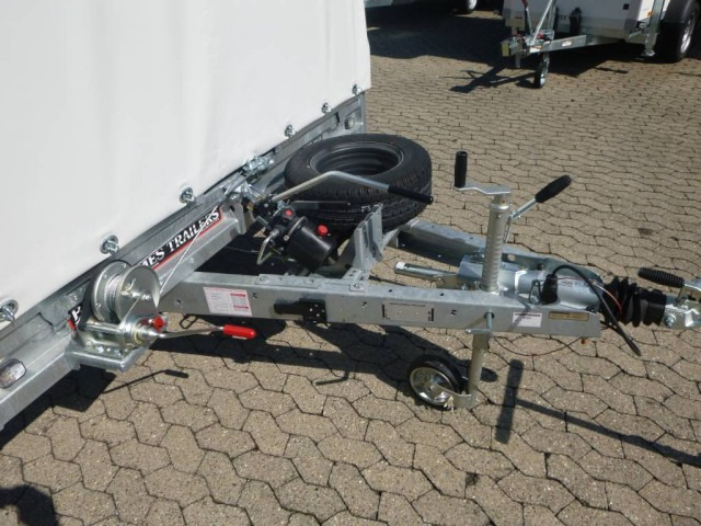 Brian James Cargo Connect Universalanhänger mit Hochplane 476-5522-35-3-10, 5500 x 2290 x 300 mm, 3,5 to., 10 Zoll - Bilsläp: bild 2 Brian James Cargo Connect Universalanhänger mit Hochplane 476-5522-35-3-10, 5500 x 2290 x 300 mm, 3,5 to., 10 Zoll - Bilsläp: bild 2