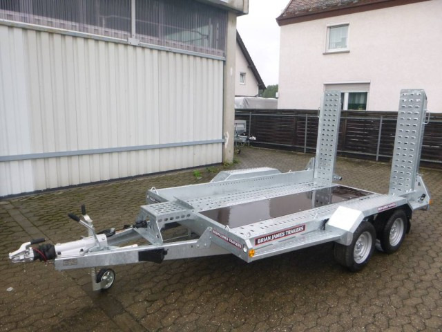 Brian James Cargo Digger Plant 2 Baumaschinenanhänger 543-3717-35-2-12, 3700 x 1700 mm, 3,5 to. - Maskinsläp: bild 2 Brian James Cargo Digger Plant 2 Baumaschinenanhänger 543-3717-35-2-12, 3700 x 1700 mm, 3,5 to. - Maskinsläp: bild 2