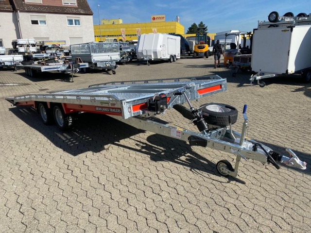 Brian James T Transporter, 231-5021-35-2-12, 5000 x 2150 mm, 3,5 to. kippbar mit Auffahrrampen - Biltransportsläp: bild 1 Brian James T Transporter, 231-5021-35-2-12, 5000 x 2150 mm, 3,5 to. kippbar mit Auffahrrampen - Biltransportsläp: bild 1