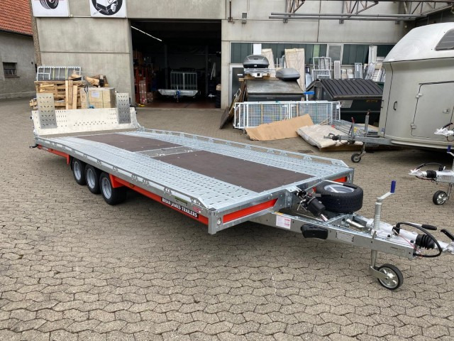 Brian James T Transporter, 231-6023-35-3-12, 6000 x 2380 mm, 3,5 to. kippbar mit Auffahrrampe - Biltransportsläp: bild 1 Brian James T Transporter, 231-6023-35-3-12, 6000 x 2380 mm, 3,5 to. kippbar mit Auffahrrampe - Biltransportsläp: bild 1