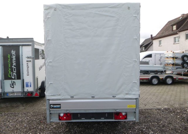 Hapert Azure H-2 Hochlader 3050 x 1600 x 300 mm, mit Plane 180 cm grau ZG 2,0 to. - Bilsläp: bild 4 Hapert Azure H-2 Hochlader 3050 x 1600 x 300 mm, mit Plane 180 cm grau ZG 2,0 to. - Bilsläp: bild 4