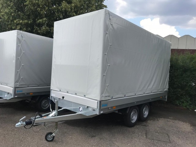 Hapert Azure H-2 Hochlader mit Hochplane 200 cm Lichte Höhe, mit Schiebeplane, 4050 x 1800 x 300 mm, ZG 2,7 to. - Bilsläp: bild 1 Hapert Azure H-2 Hochlader mit Hochplane 200 cm Lichte Höhe, mit Schiebeplane, 4050 x 1800 x 300 mm, ZG 2,7 to. - Bilsläp: bild 1