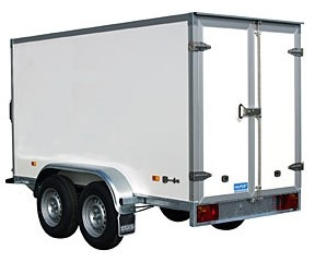 Hapert Sapphire L-2 400x180x180cm, ZG 3,0 to., Koffer Türe - Skåpsläp: bild 1 Hapert Sapphire L-2 400x180x180cm, ZG 3,0 to., Koffer Türe - Skåpsläp: bild 1