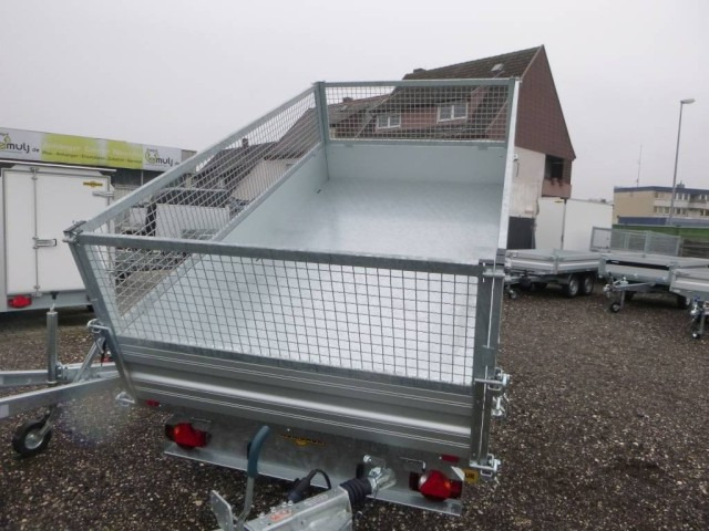 Humbaur 3-Seitenkipper HTK 3000.31 Alu, mit Laubgitteraufsatz, 3140 x 1750 x 350 mm, 3,0 to. - Tippsläp: bild 3 Humbaur 3-Seitenkipper HTK 3000.31 Alu, mit Laubgitteraufsatz, 3140 x 1750 x 350 mm, 3,0 to. - Tippsläp: bild 3