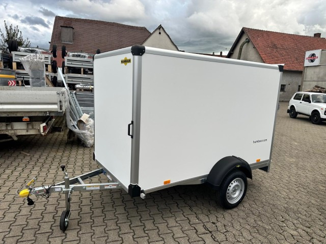 Humbaur Koffer HK 752513-15P, 0,75 t. 2510 x 1310 x 1520 mm, 100 km/h - Skåpsläp: bild 1 Humbaur Koffer HK 752513-15P, 0,75 t. 2510 x 1310 x 1520 mm, 100 km/h - Skåpsläp: bild 1