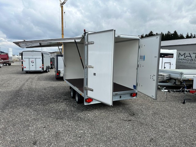 Humbaur Koffer HKN 25 32 21-20 PF30, 2,5 to. Verkaufsklappe 3185x2030x1885 mm - Skåpsläp: bild 5 Humbaur Koffer HKN 25 32 21-20 PF30, 2,5 to. Verkaufsklappe 3185x2030x1885 mm - Skåpsläp: bild 5