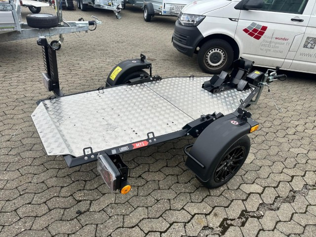 Lorries Motorradanhänger MT-1, 0,75 to. 245 x 99 cm, Alu-Felgen - MC-släp: bild 5 Lorries Motorradanhänger MT-1, 0,75 to. 245 x 99 cm, Alu-Felgen - MC-släp: bild 5