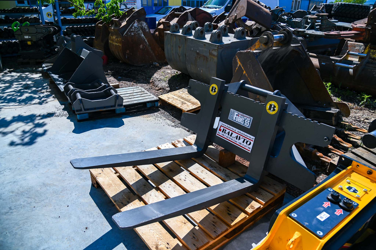 Balavto B-FORKS 5,5 S6 for excavators - Gafflar för Grävmaskin: bild 3 Balavto B-FORKS 5,5 S6 for excavators - Gafflar för Grävmaskin: bild 3