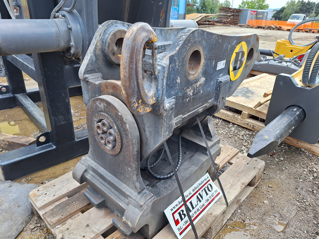 Powertilt Lehnhoff MS21 for 18-25 ton excavators - Tiltrotator för Grävmaskin: bild 2 Powertilt Lehnhoff MS21 for 18-25 ton excavators - Tiltrotator för Grävmaskin: bild 2