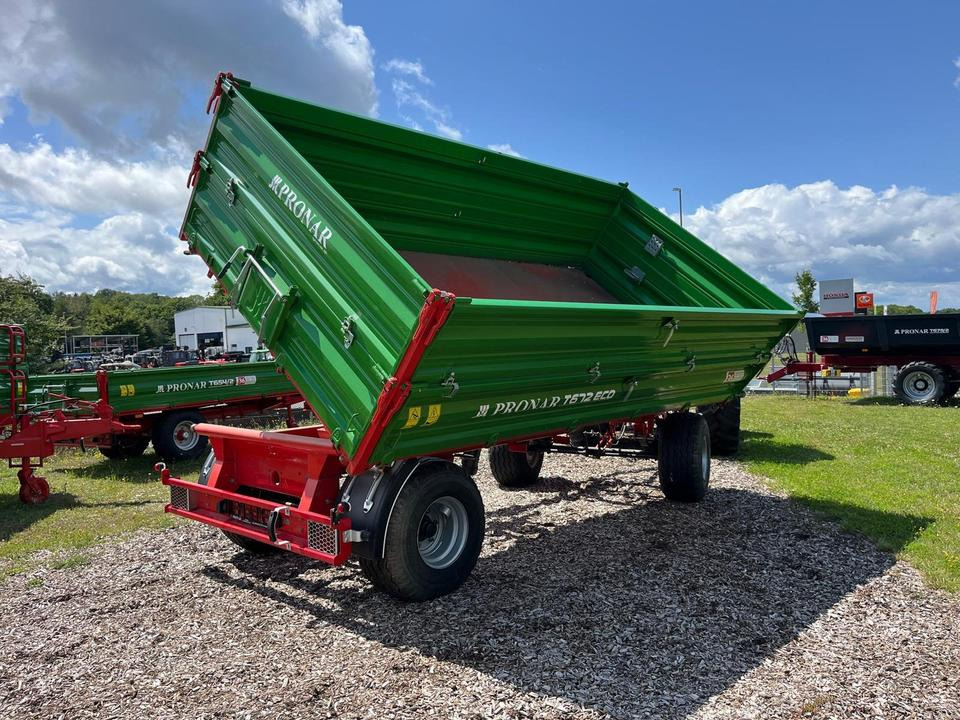 Kipper Pronar T672 Eco 8t 40km/h Anhänger Auflaufbremse - Tippvagn för lantbruk: bild 3 Kipper Pronar T672 Eco 8t 40km/h Anhänger Auflaufbremse - Tippvagn för lantbruk: bild 3