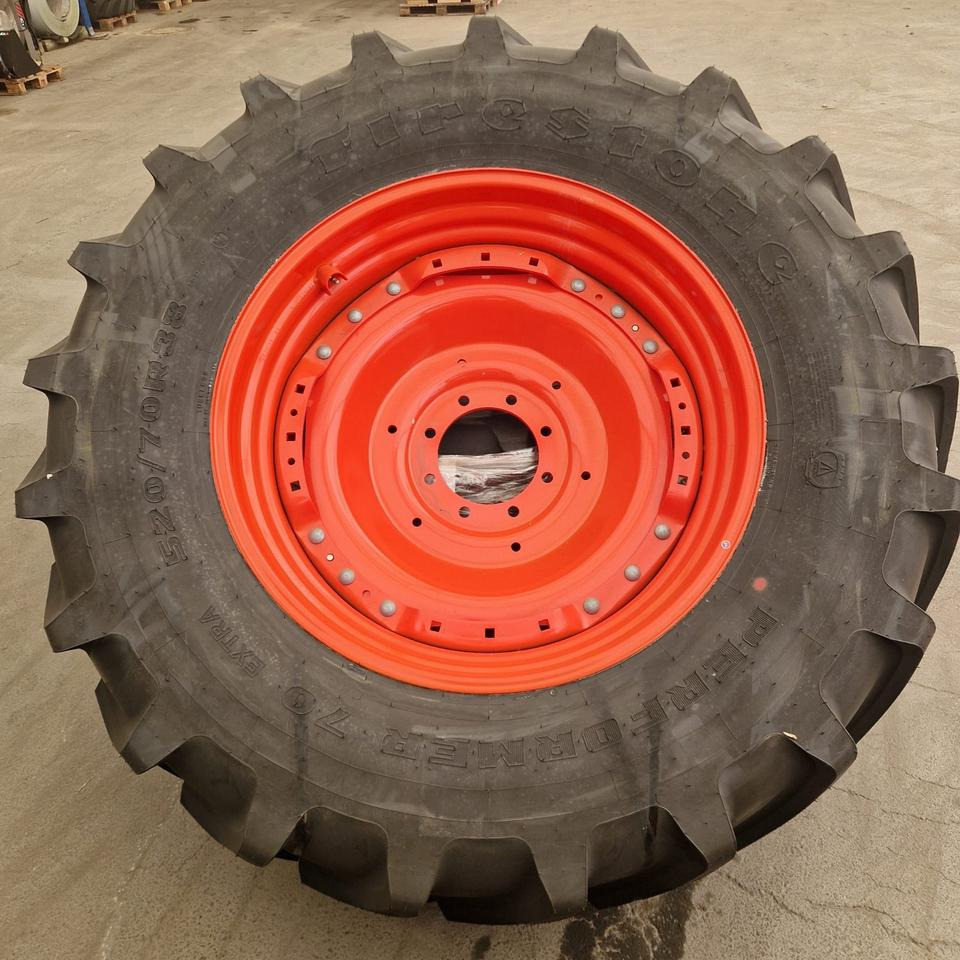 Reifen Räder Firestone 520/70R38 Performer 70 extra 150D 147E - Däck och fälgar: bild 2 Reifen Räder Firestone 520/70R38 Performer 70 extra 150D 147E - Däck och fälgar: bild 2